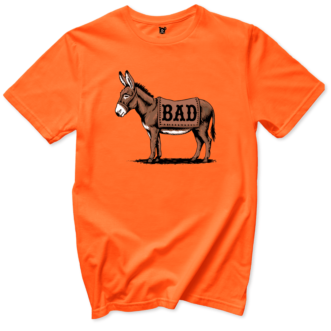 Printify T-Shirt Orange / S Bad Ass T-Shirt