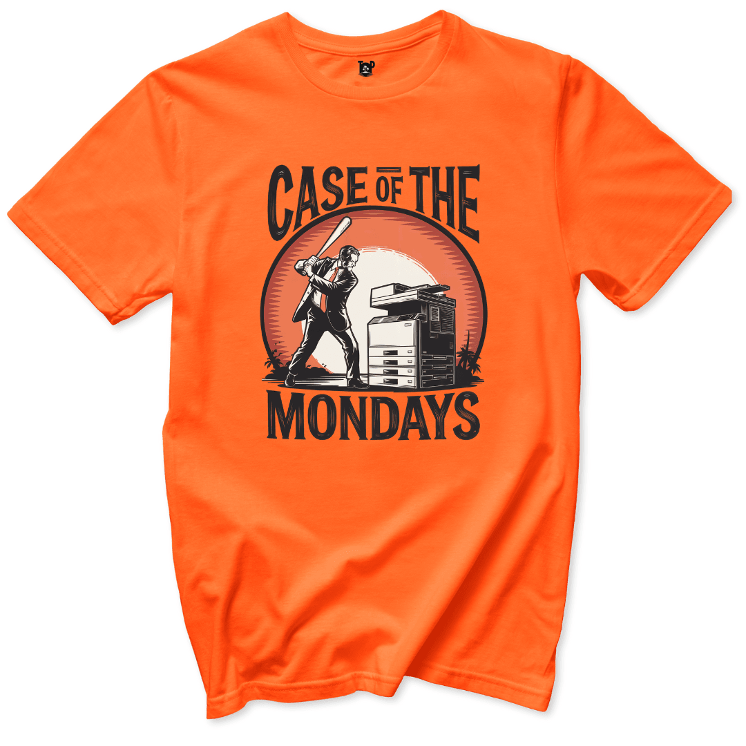 Printify T-Shirt Orange / S Case of the Mondays T-Shirt