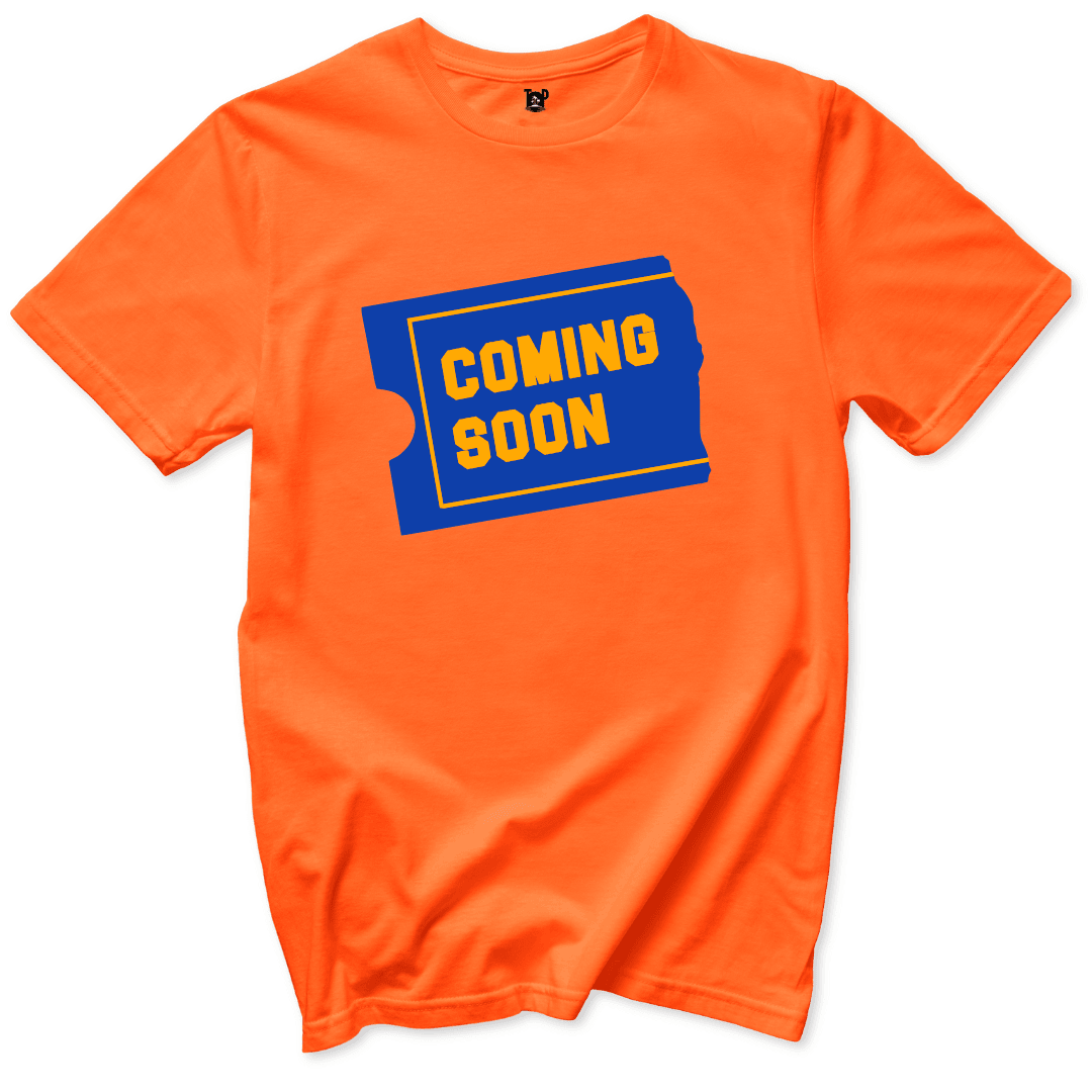 Printify T-Shirt Orange / S Coming Soon T-Shirt