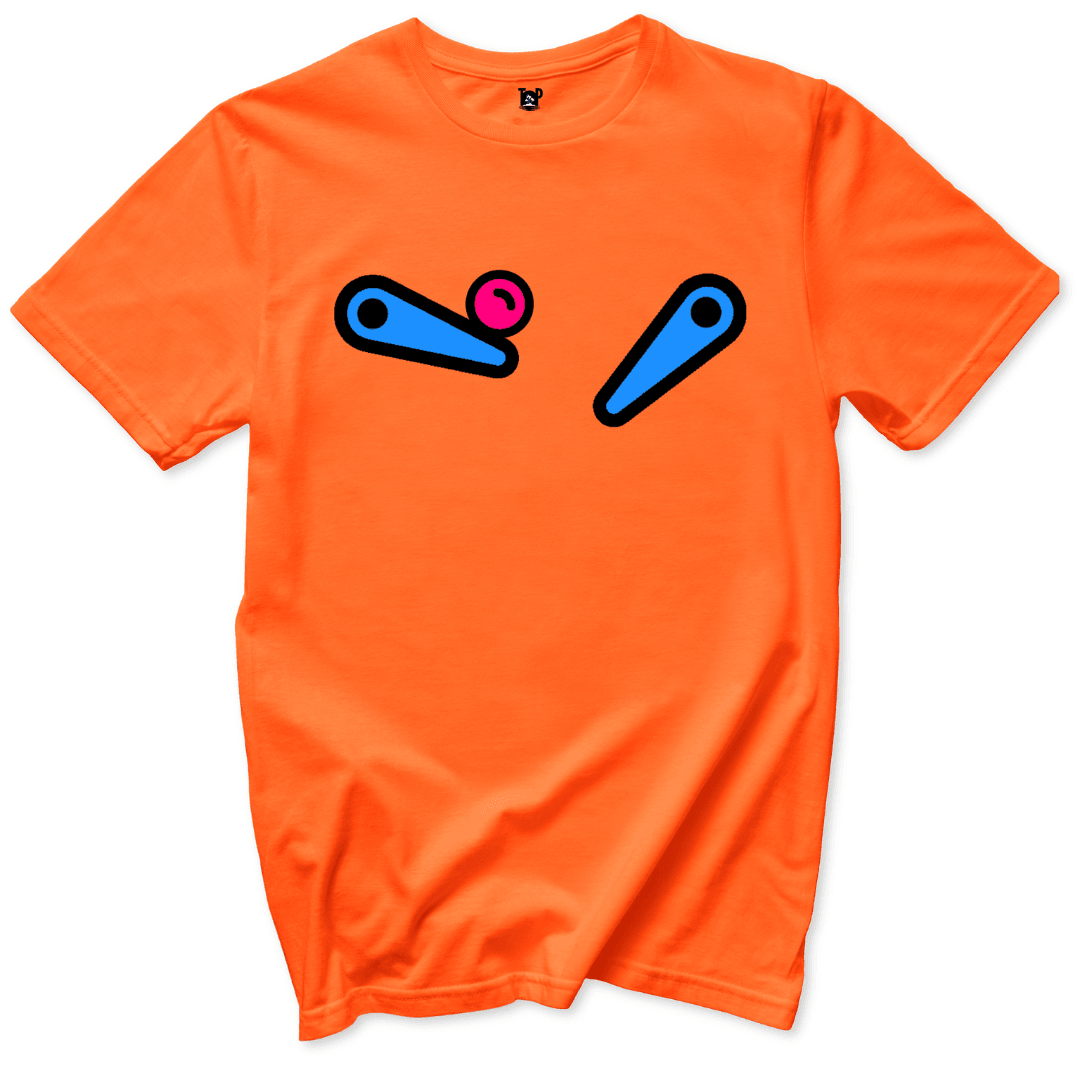 Printify T-Shirt Orange / S Pinball Fan Unisex T-Shirt