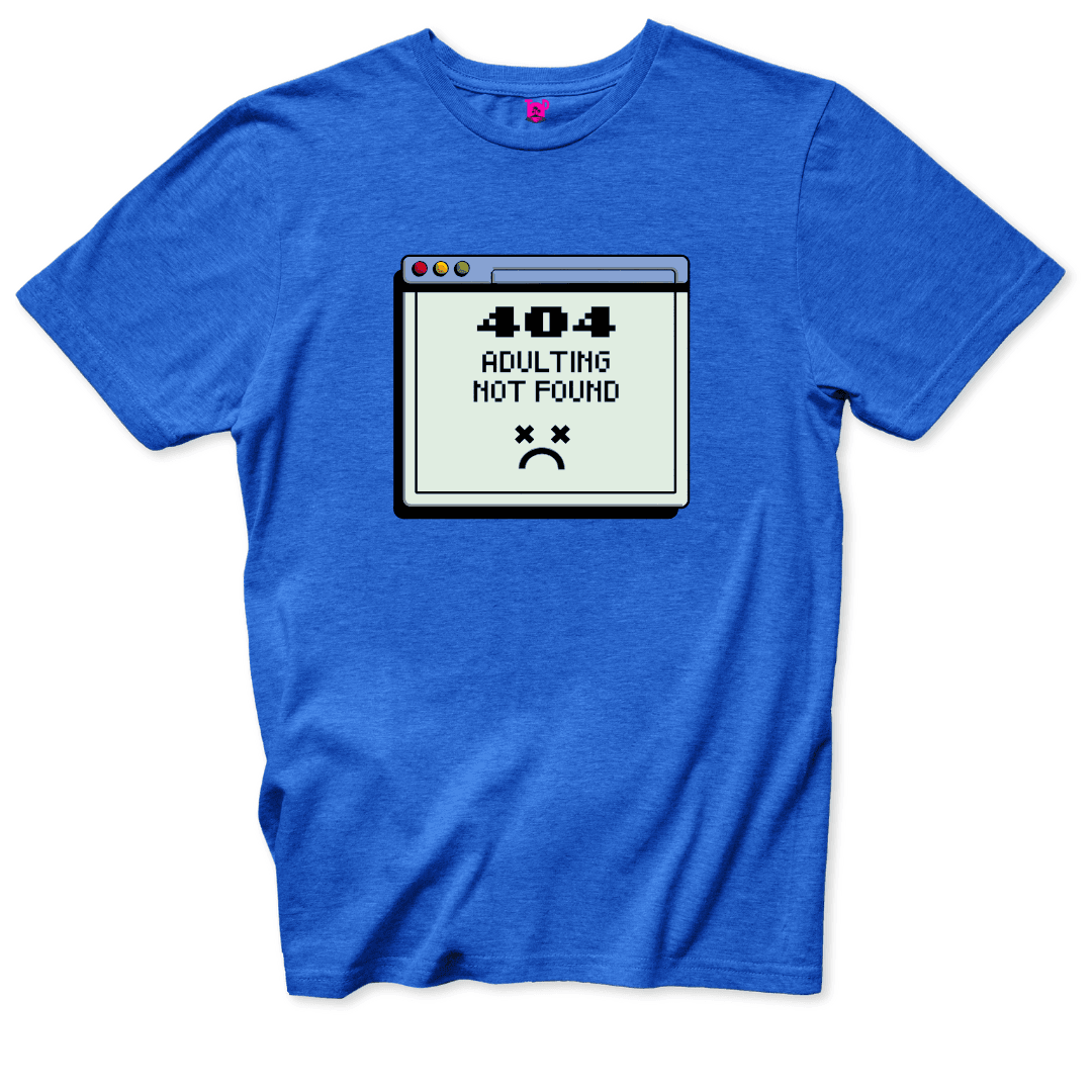 404 Error T-Shirt - Throwback Paradise #