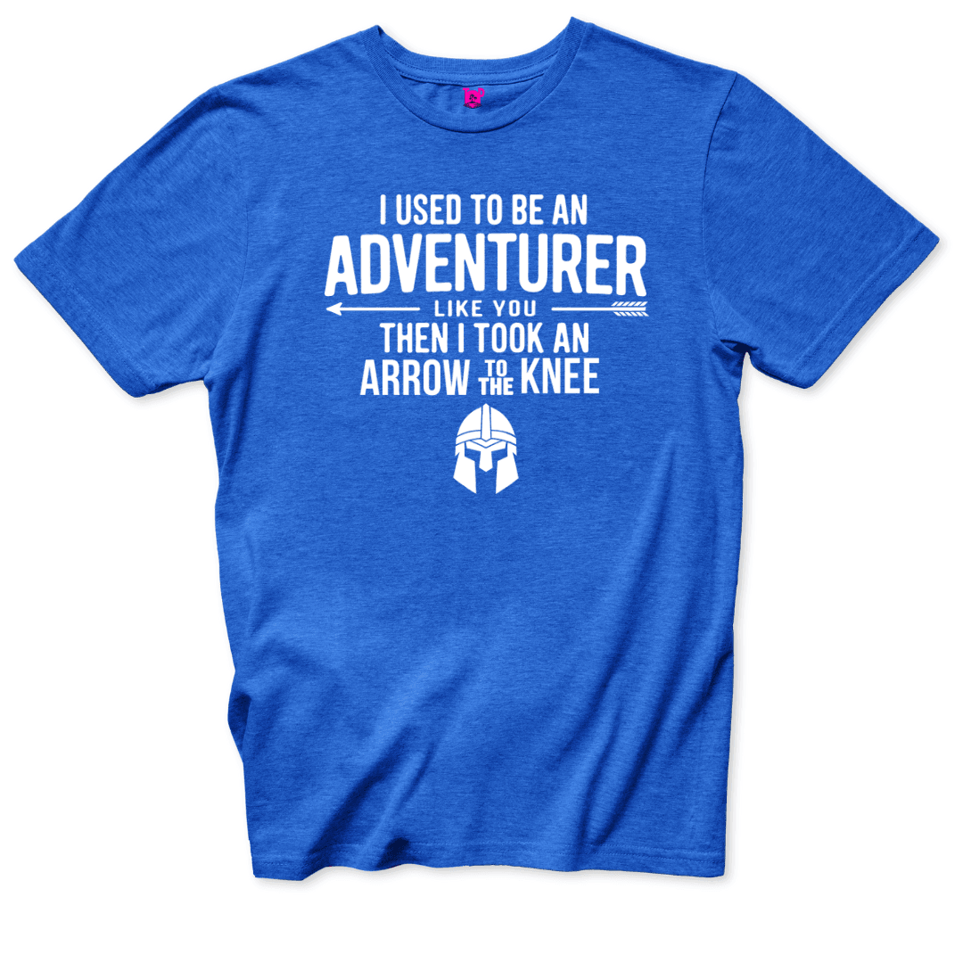 Arrow to the Knee T-Shirt - Throwback Paradise #