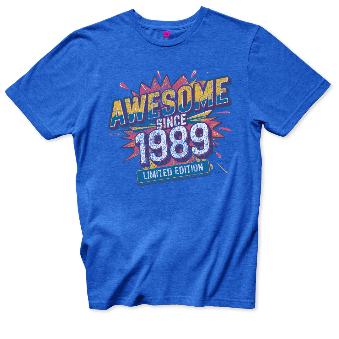 Awesome Since 1989 T-Shirt - Throwback Paradise #