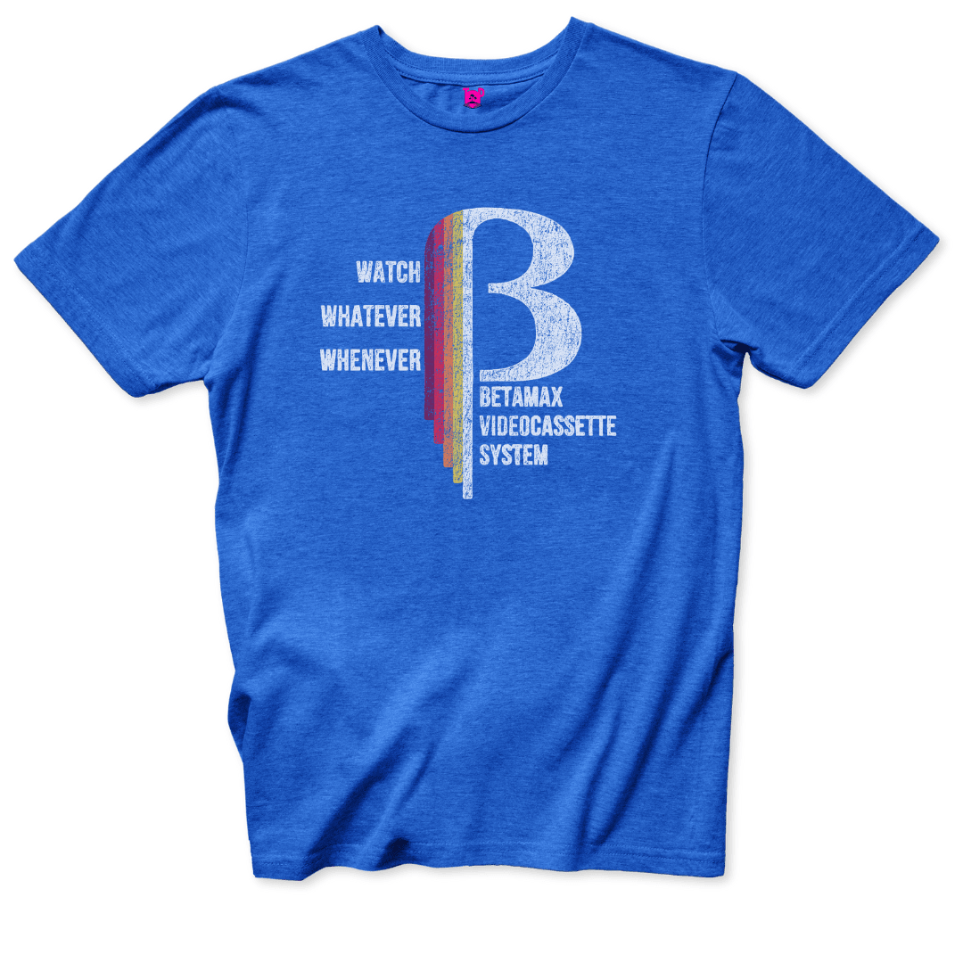 Betamax T-Shirt - Throwback Paradise #