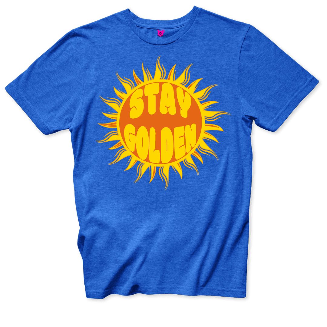 Stay Golden T-Shirt - Throwback Paradise #