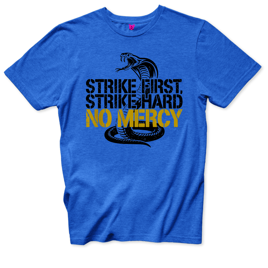 Strike First T-Shirt - Throwback Paradise #