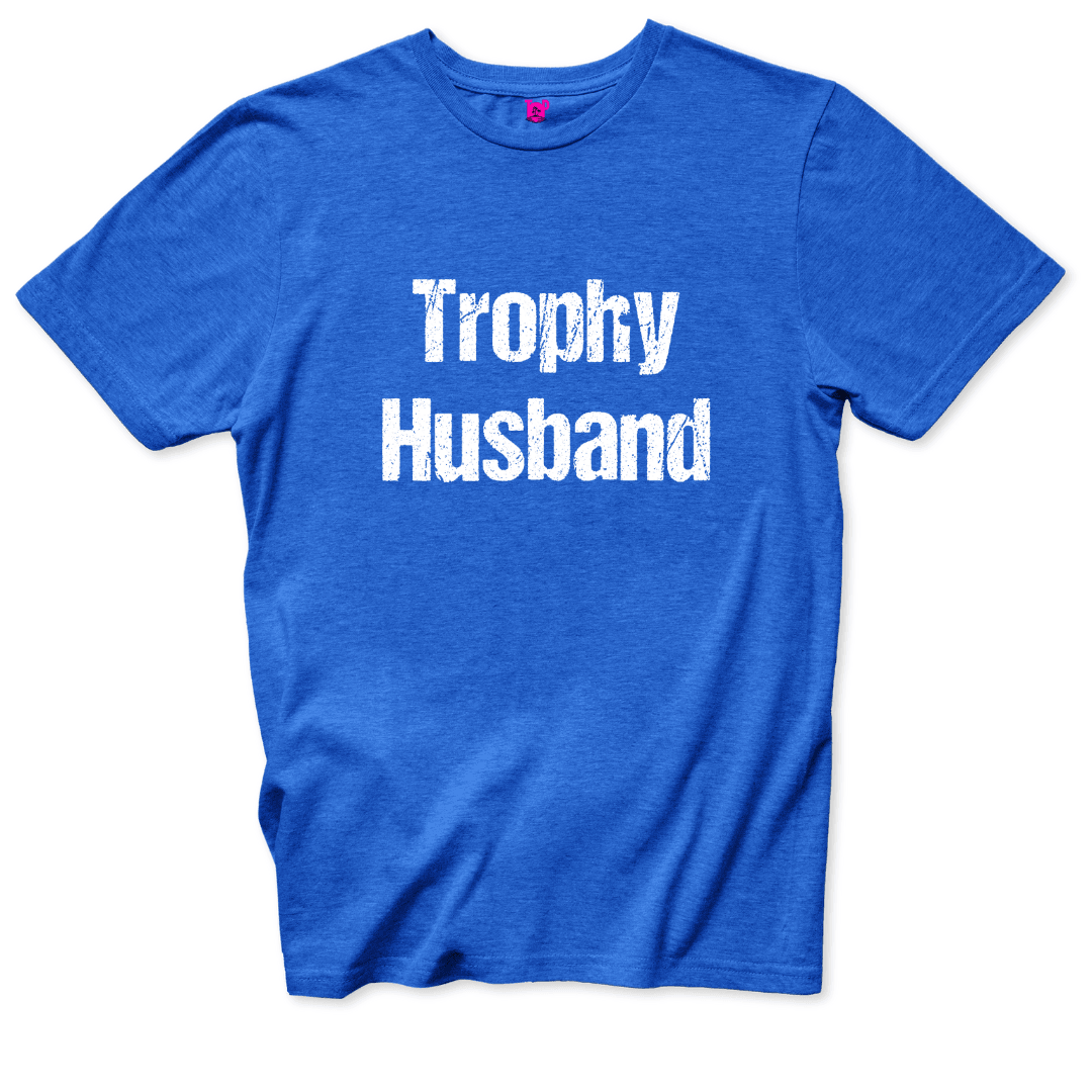 Printify T-Shirt Royal / S Trophy Husband T-Shirt