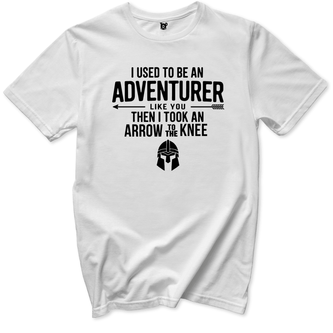 Arrow to the Knee T-Shirt - Throwback Paradise #