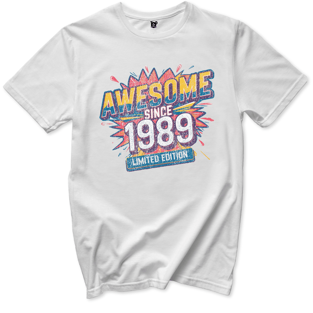 Awesome Since 1989 T-Shirt - Throwback Paradise #