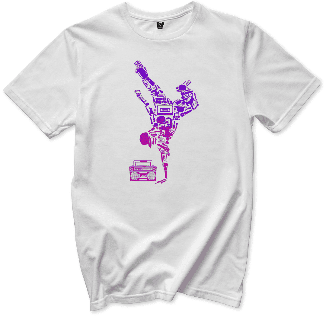 Breakdancer T-Shirt - Throwback Paradise #