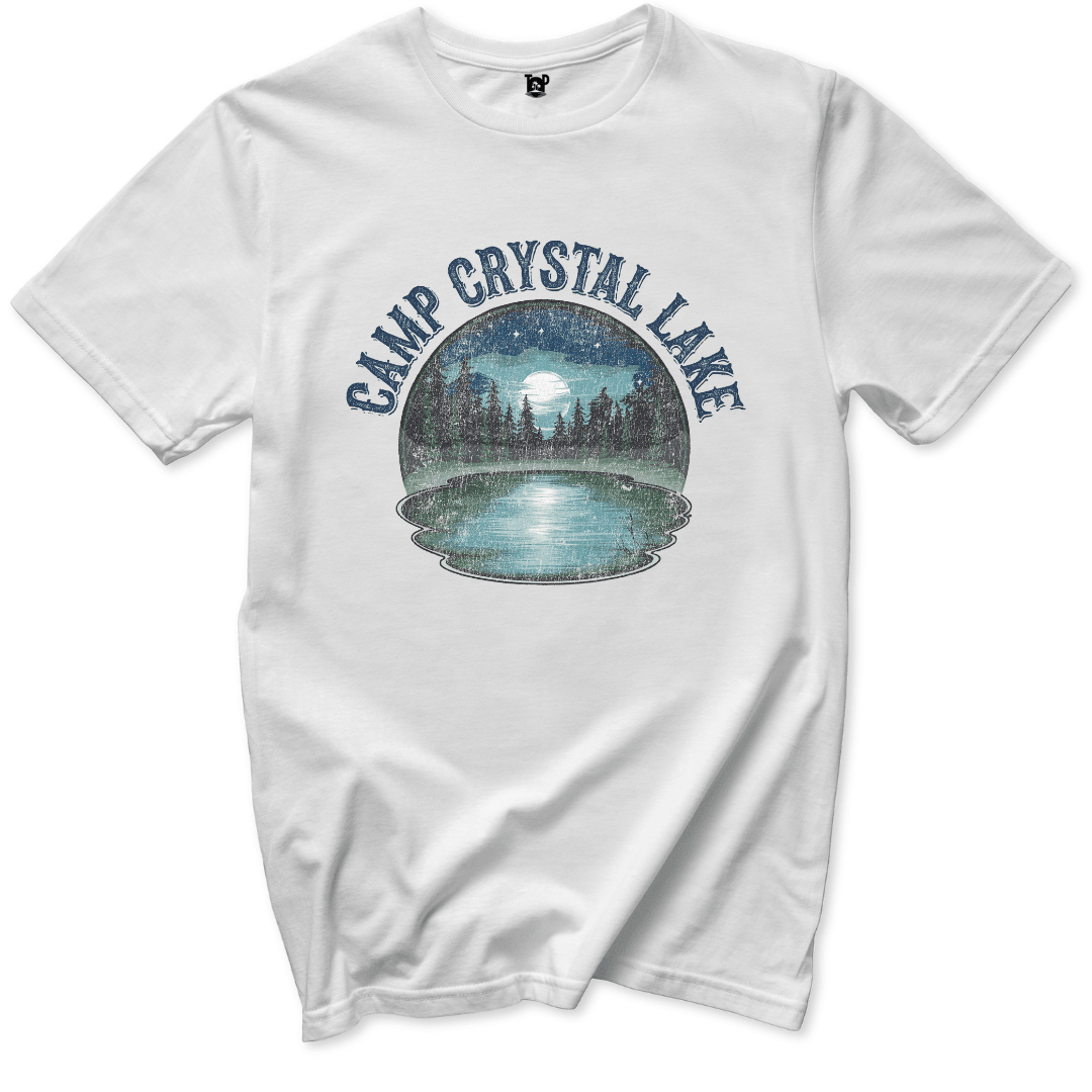 Camp Crystal Lake T-Shirt - Throwback Paradise #