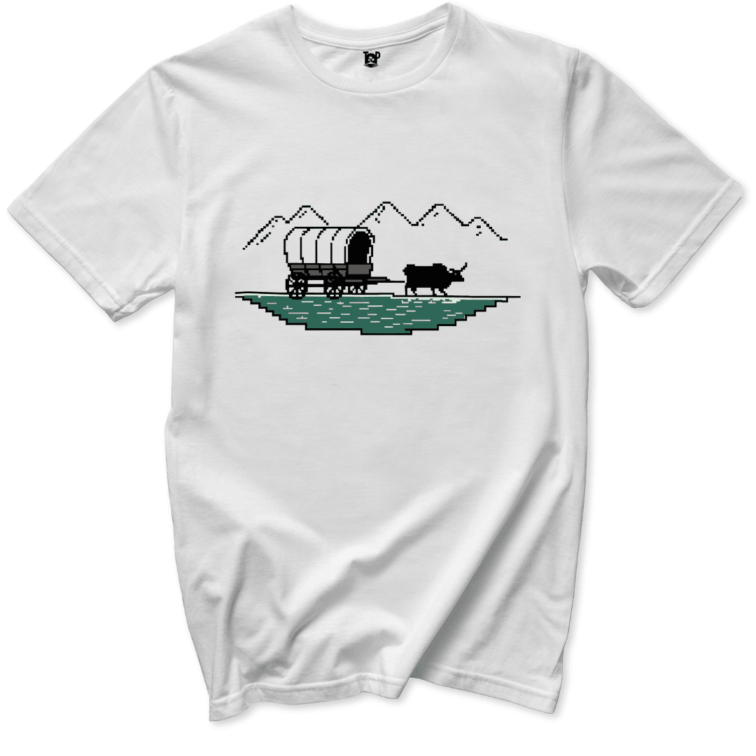 Oregon Trail T-Shirt - Throwback Paradise #