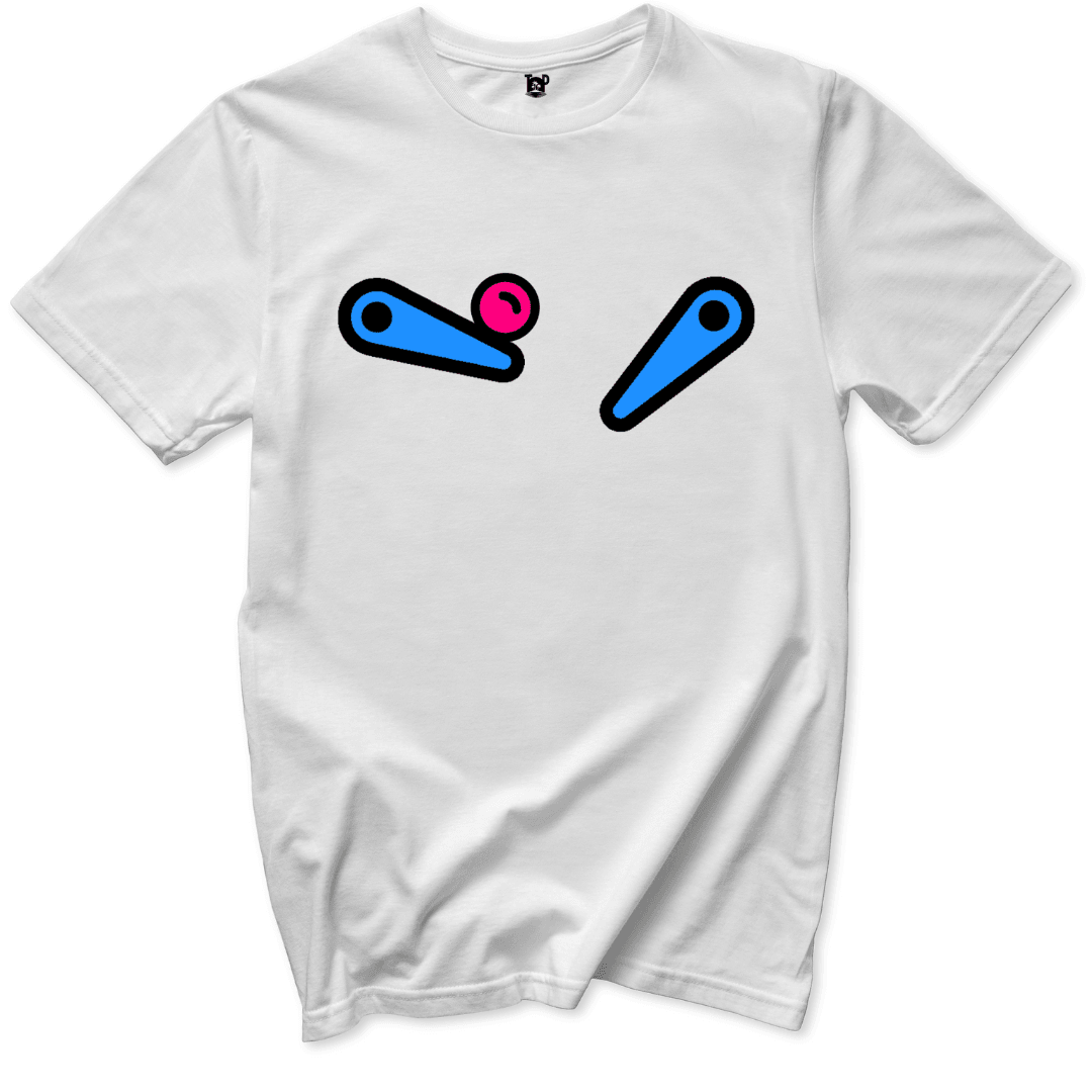 Printify T-Shirt White / S Pinball Fan Unisex T-Shirt