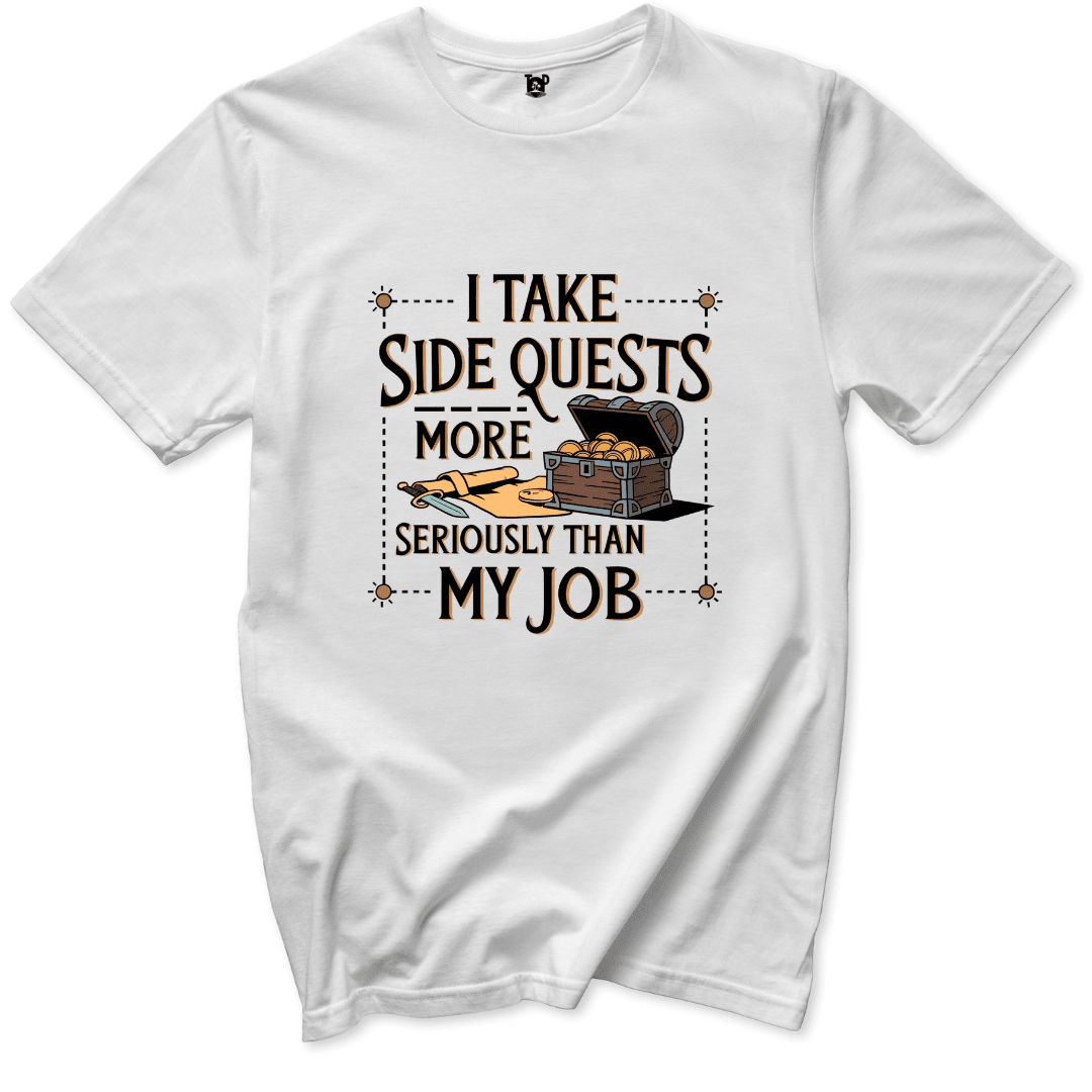 Side Quest T-Shirt - Throwback Paradise #