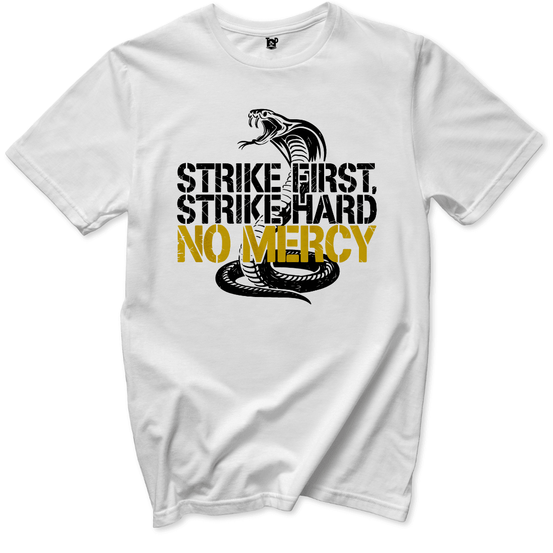 Strike First T-Shirt - Throwback Paradise #