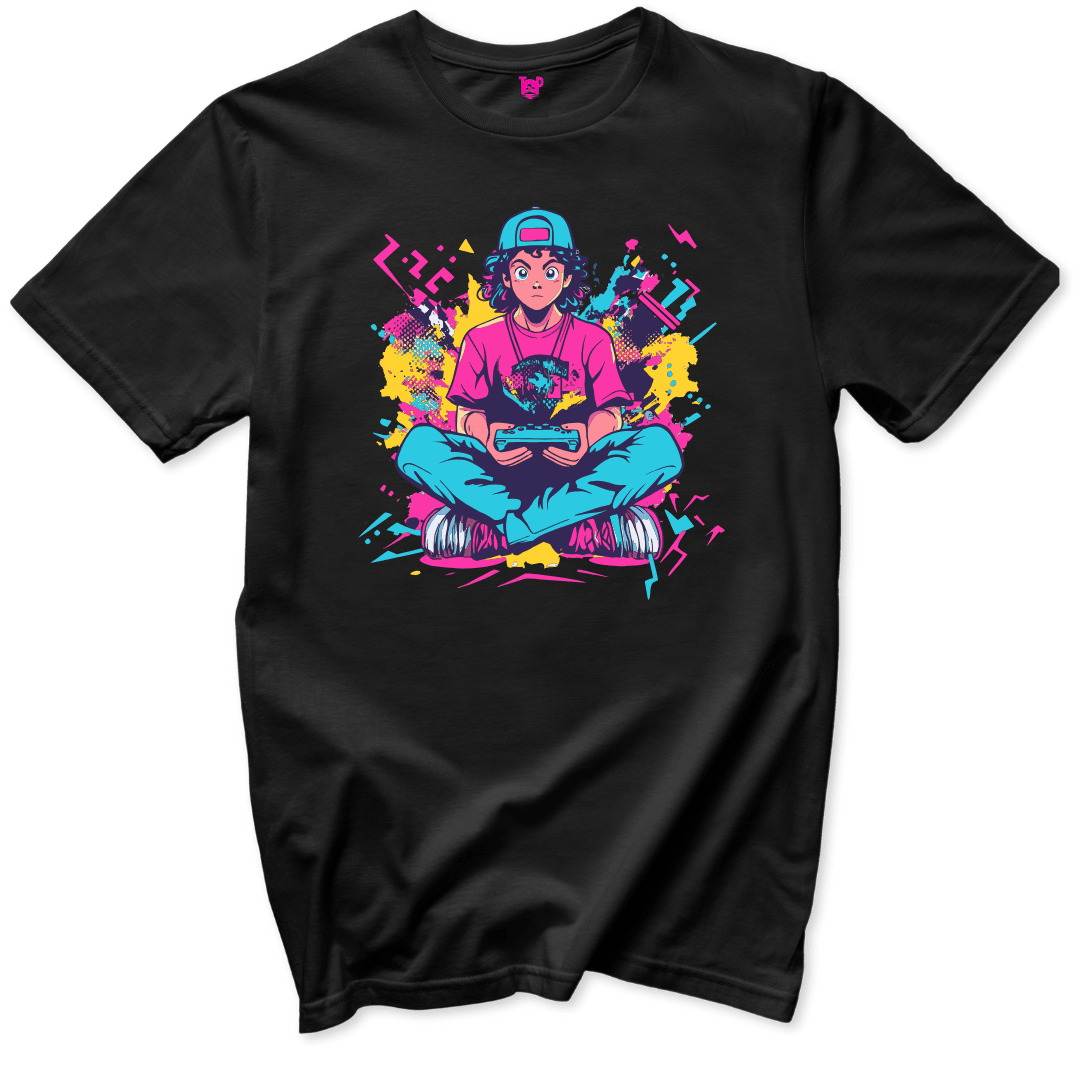 Gamer Kid T-Shirt - Throwback Paradise #