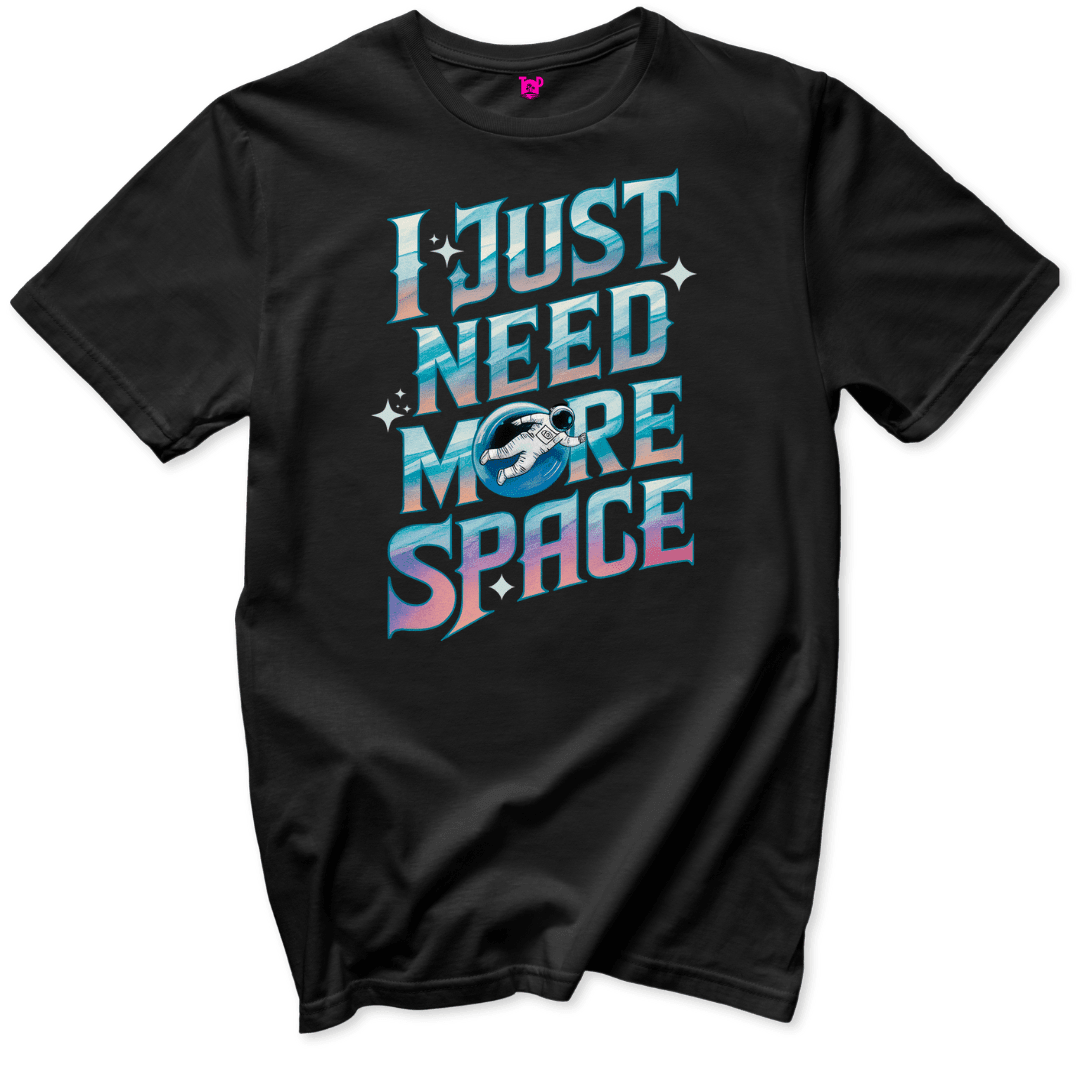 More Space T-Shirt - Throwback Paradise #