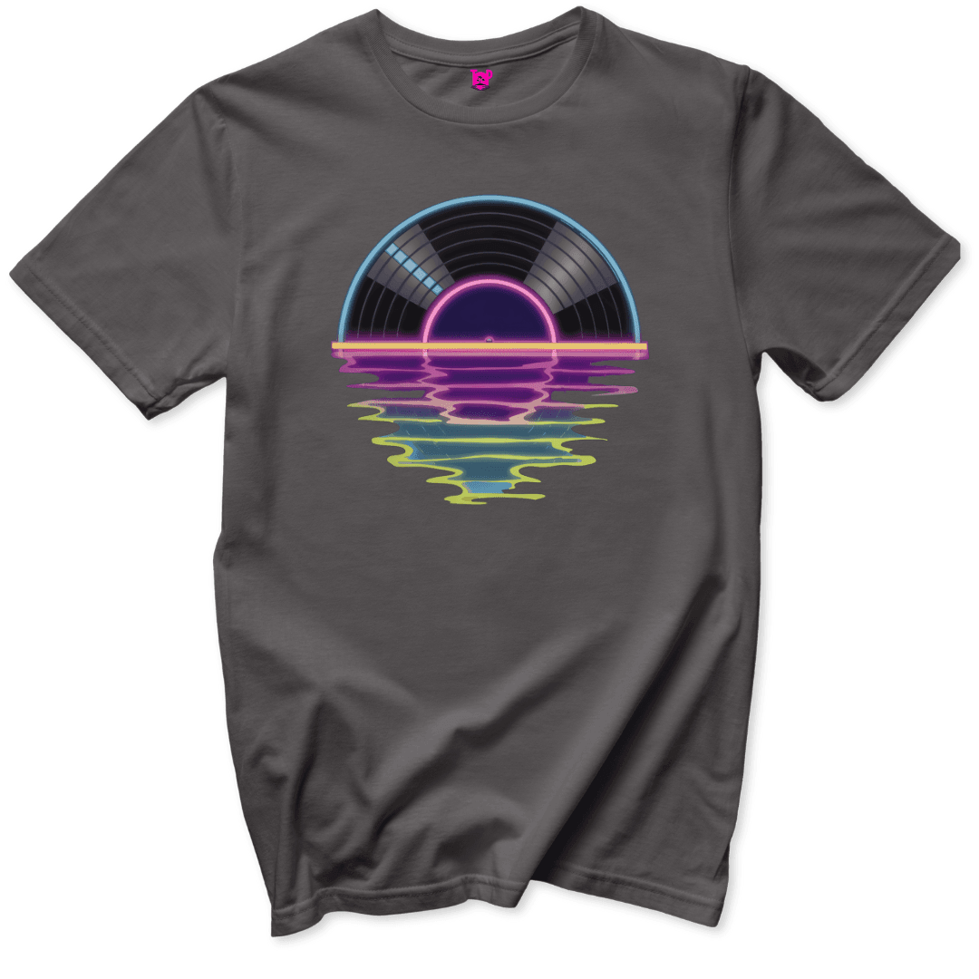 Record Sunrise T-Shirt - Throwback Paradise #