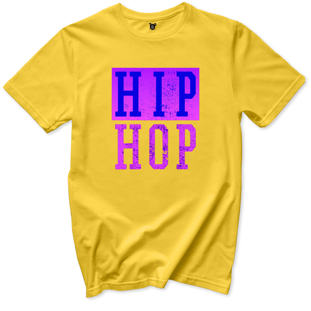 Hip Hop Block T-Shirt - Throwback Paradise #