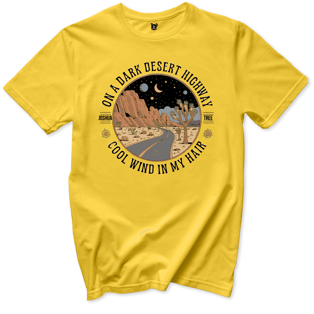 Desert Joshua Tree T-Shirt - Throwback Paradise #