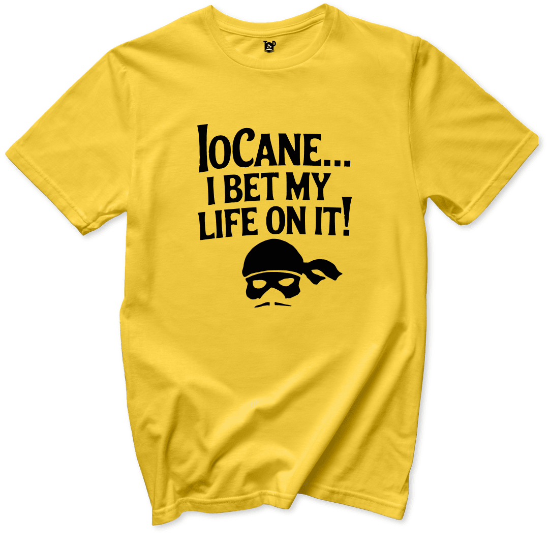 Iocane I bet my life on it T-Shirt - Throwback Paradise #