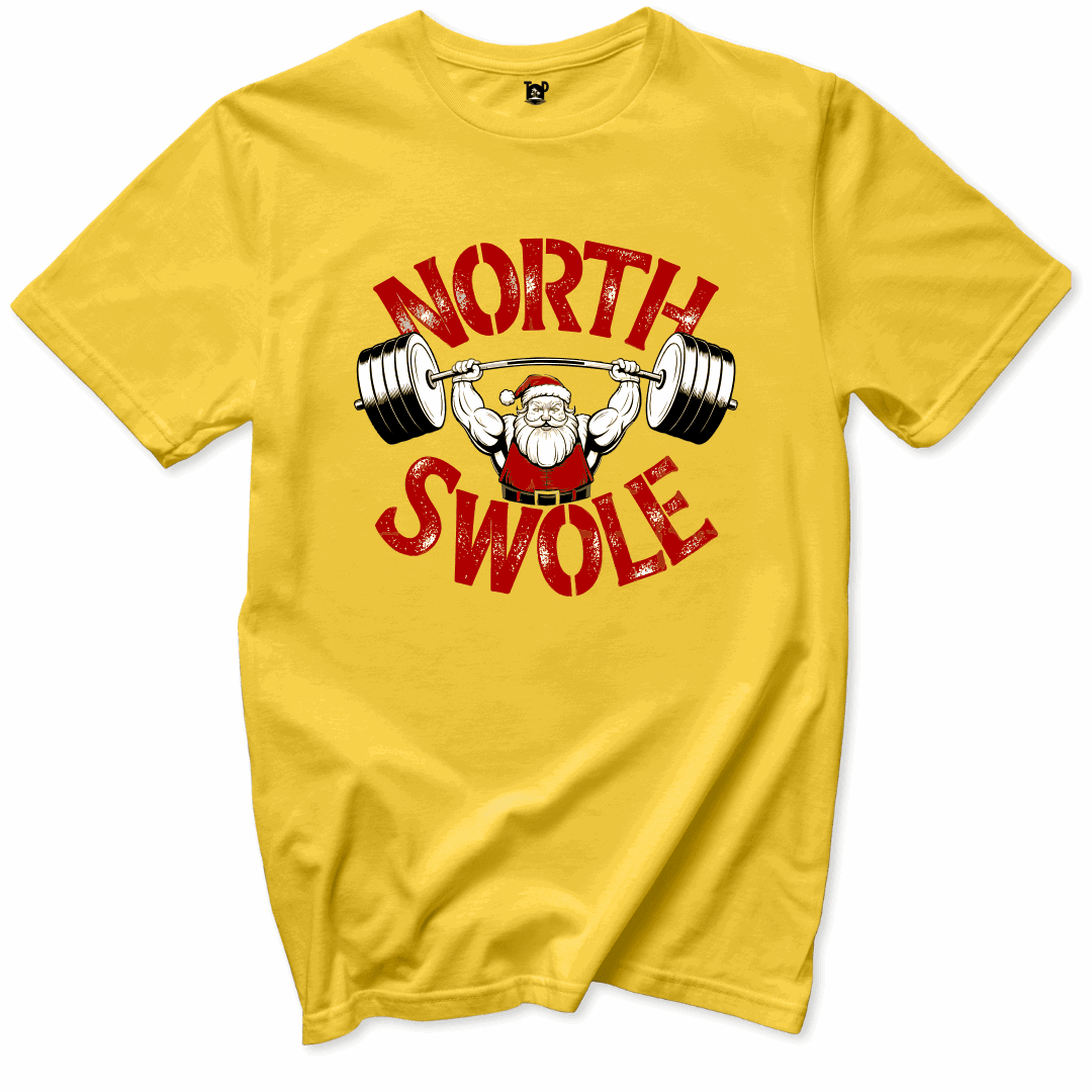 Printify T-Shirts Daisy / S North Swole T-Shirt