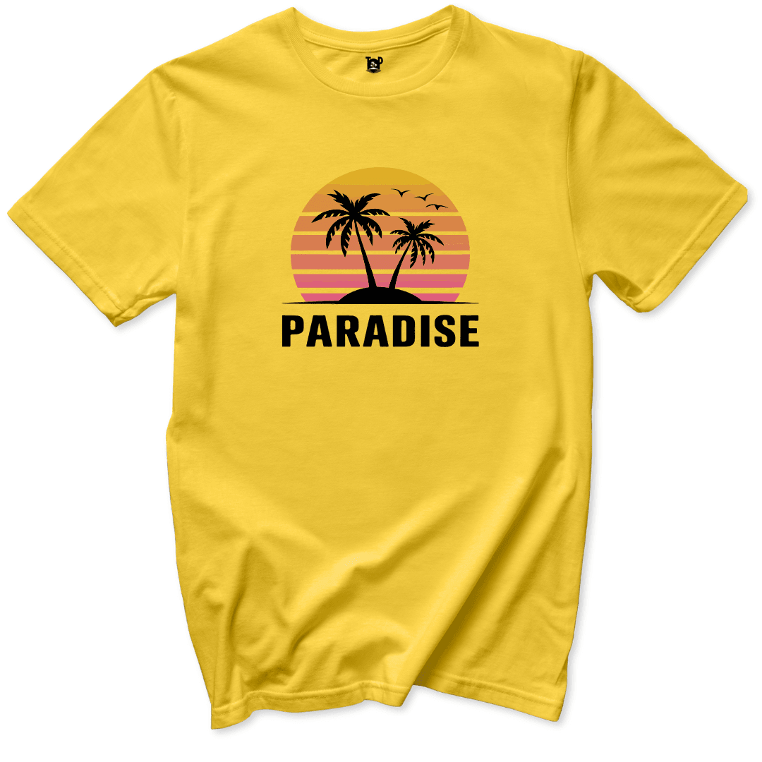 Paradise Sunset T-Shirt - Throwback Paradise #