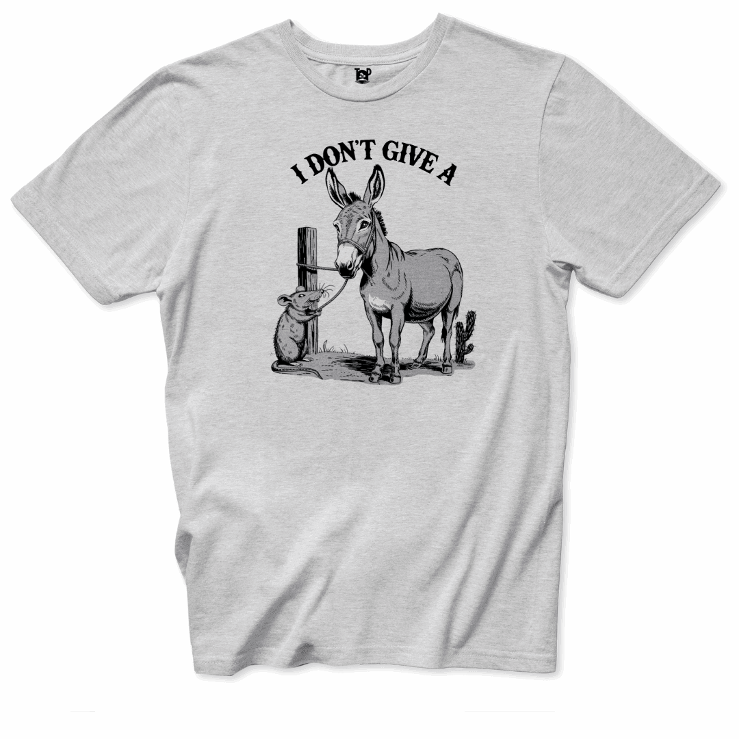 Printify T-Shirts Ice Grey / S I Don’t Give A T-Shirt