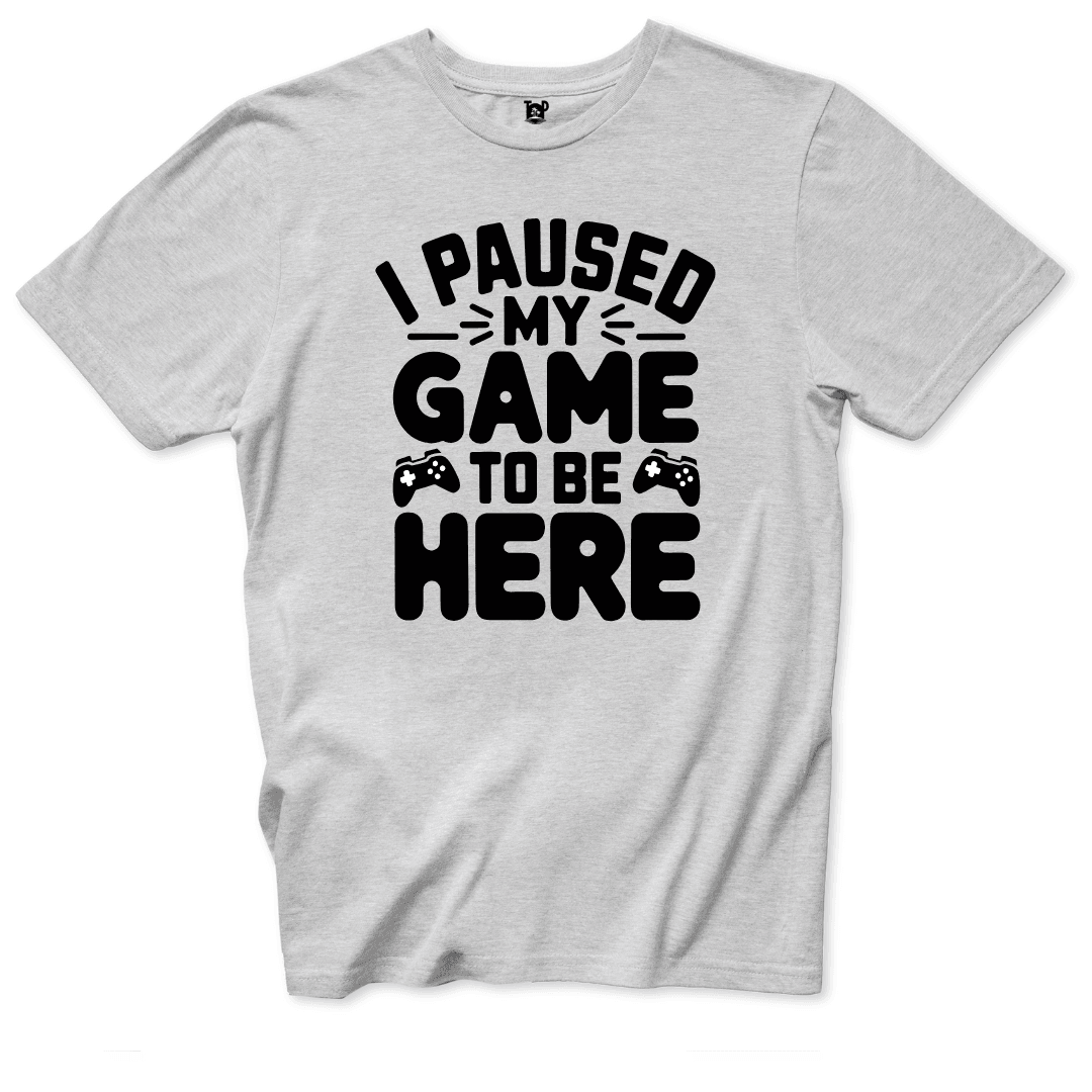 Paused my Game T-Shirt - Throwback Paradise #