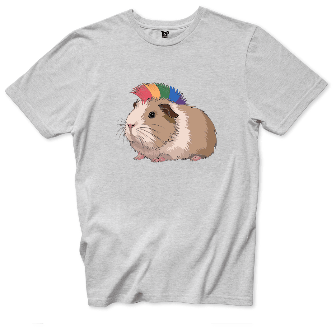 Punk Guinea Pig T-Shirt - Throwback Paradise #