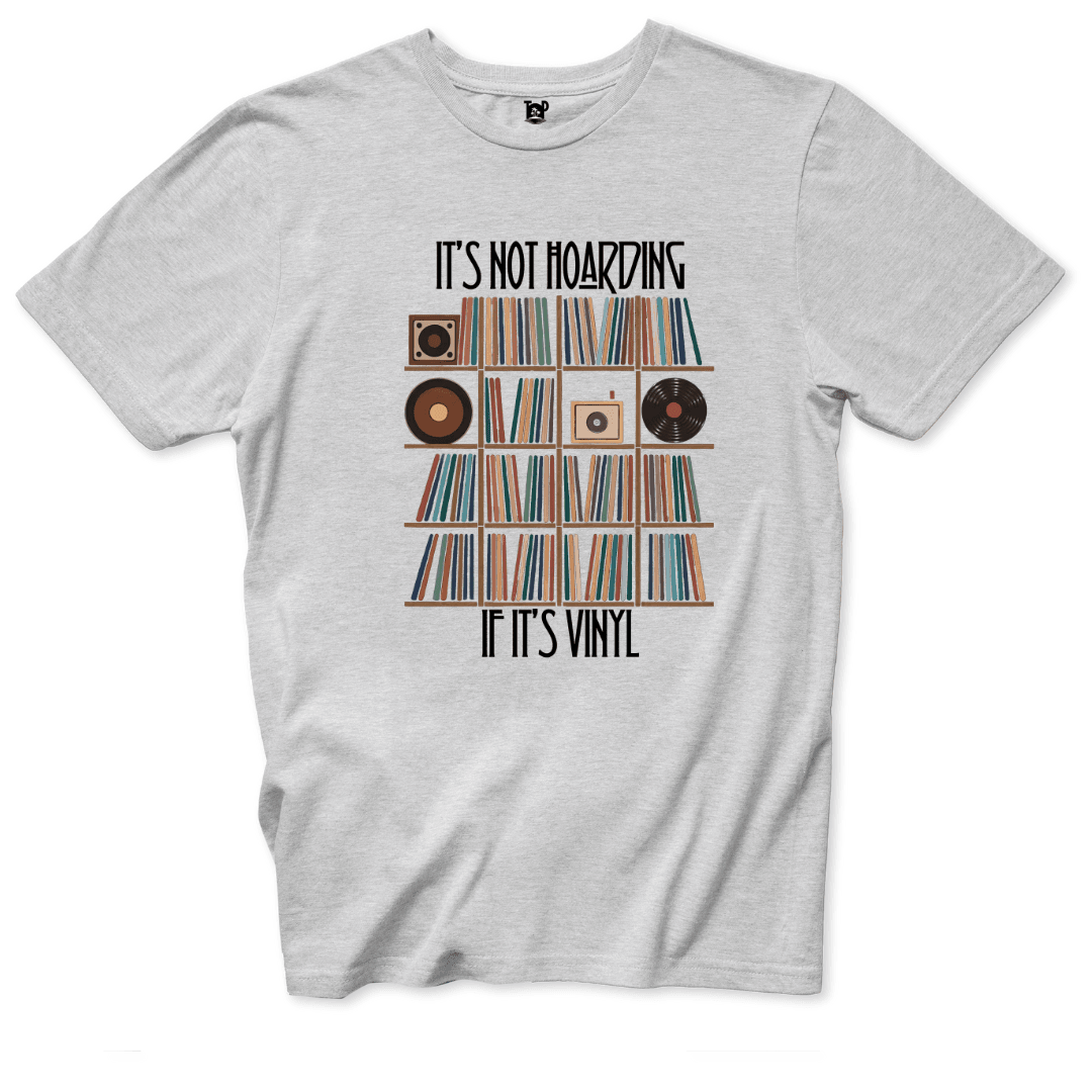 Vinyl Collection Music Lover T-Shirt - Throwback Paradise #