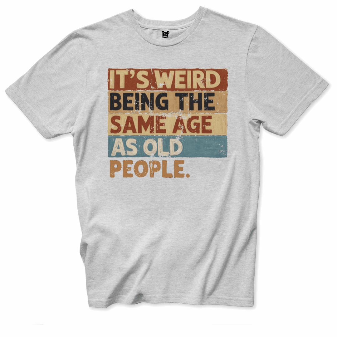 Printify T-Shirts Ice Grey / S Weird T-Shirt