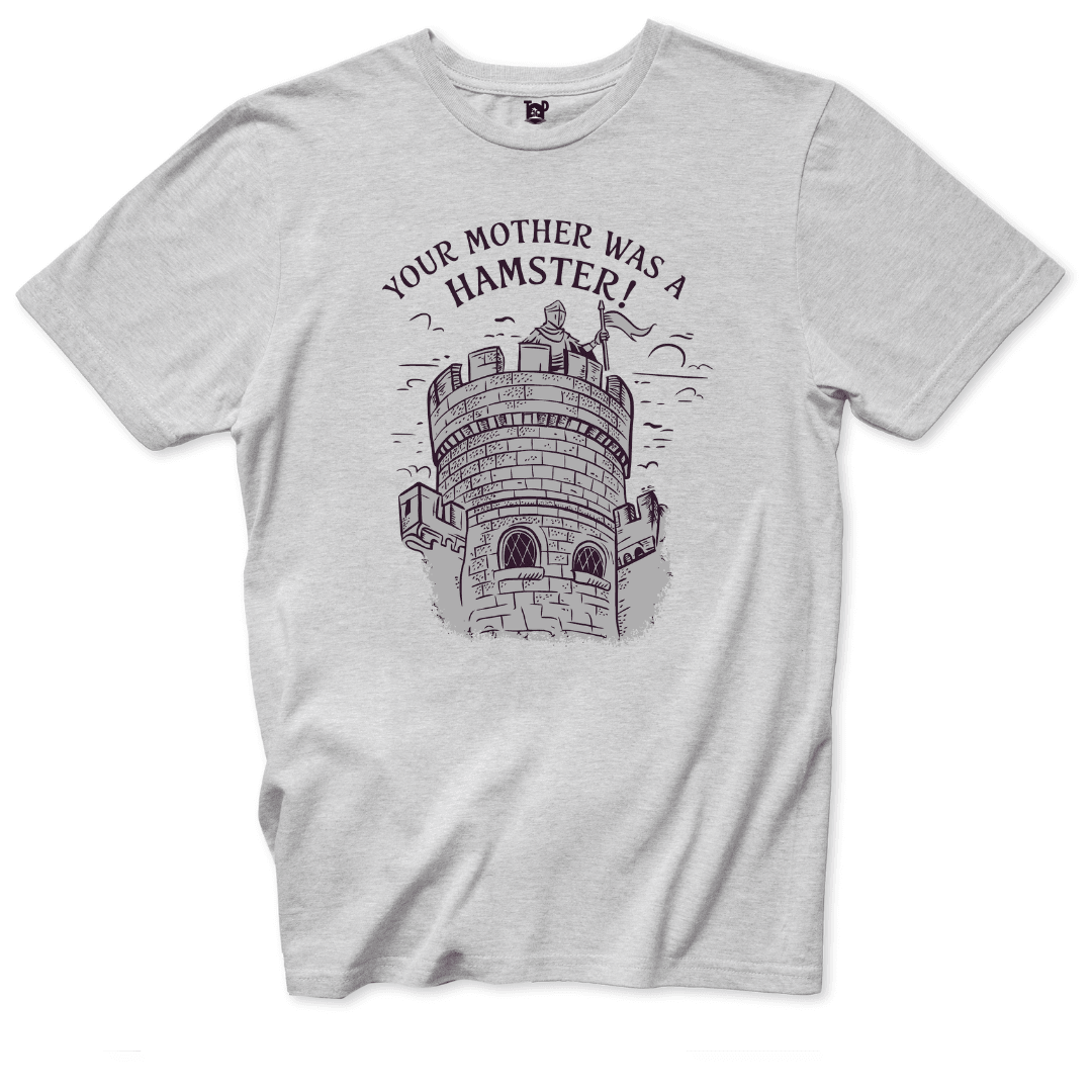 Printify T-Shirts Ice Grey / S Your Mother Was a Hampster T-Shirt