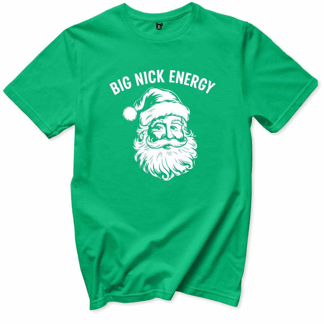 Printify T-Shirts Irish Green / S Big Nick Energy T-Shirt