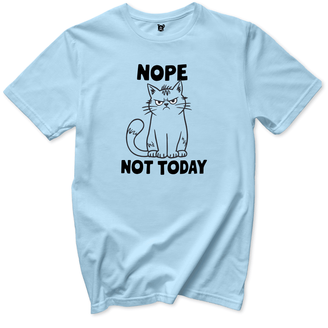 Nope, Not Today T-Shirt - Throwback Paradise #