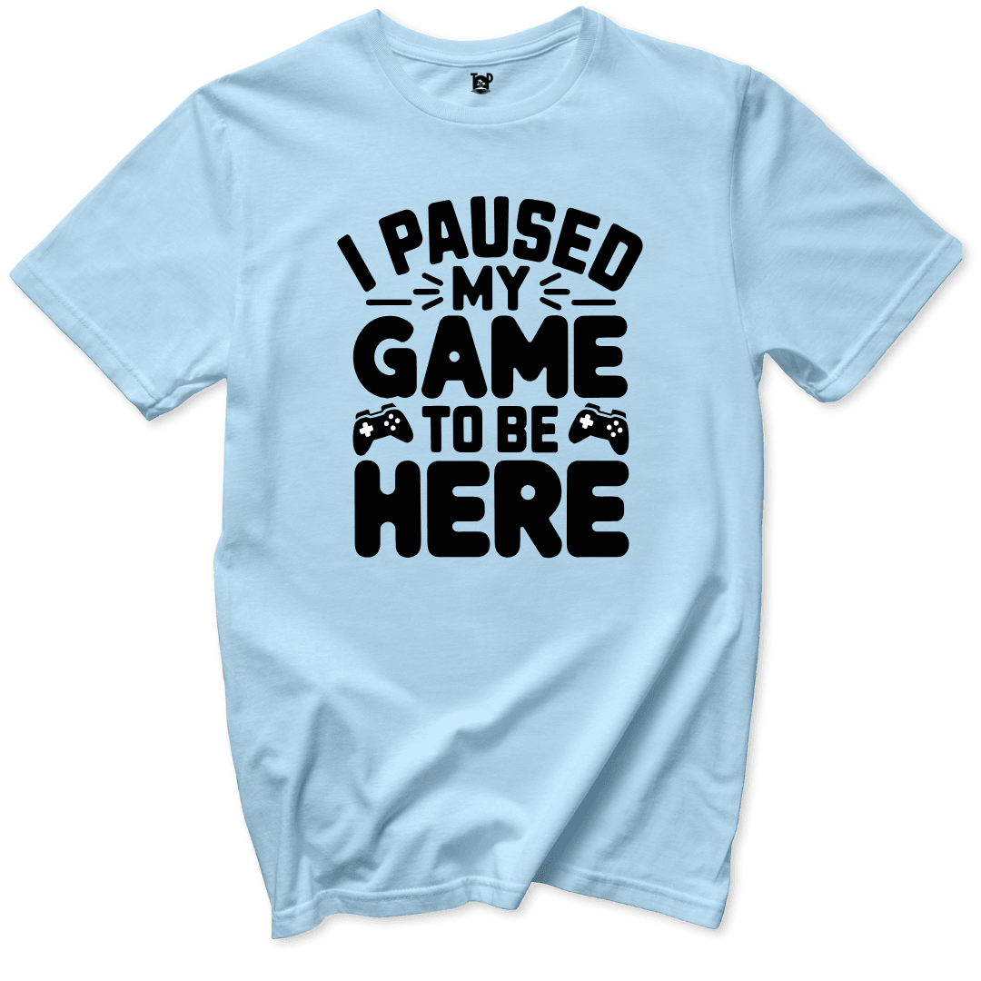 Paused my Game T-Shirt - Throwback Paradise #