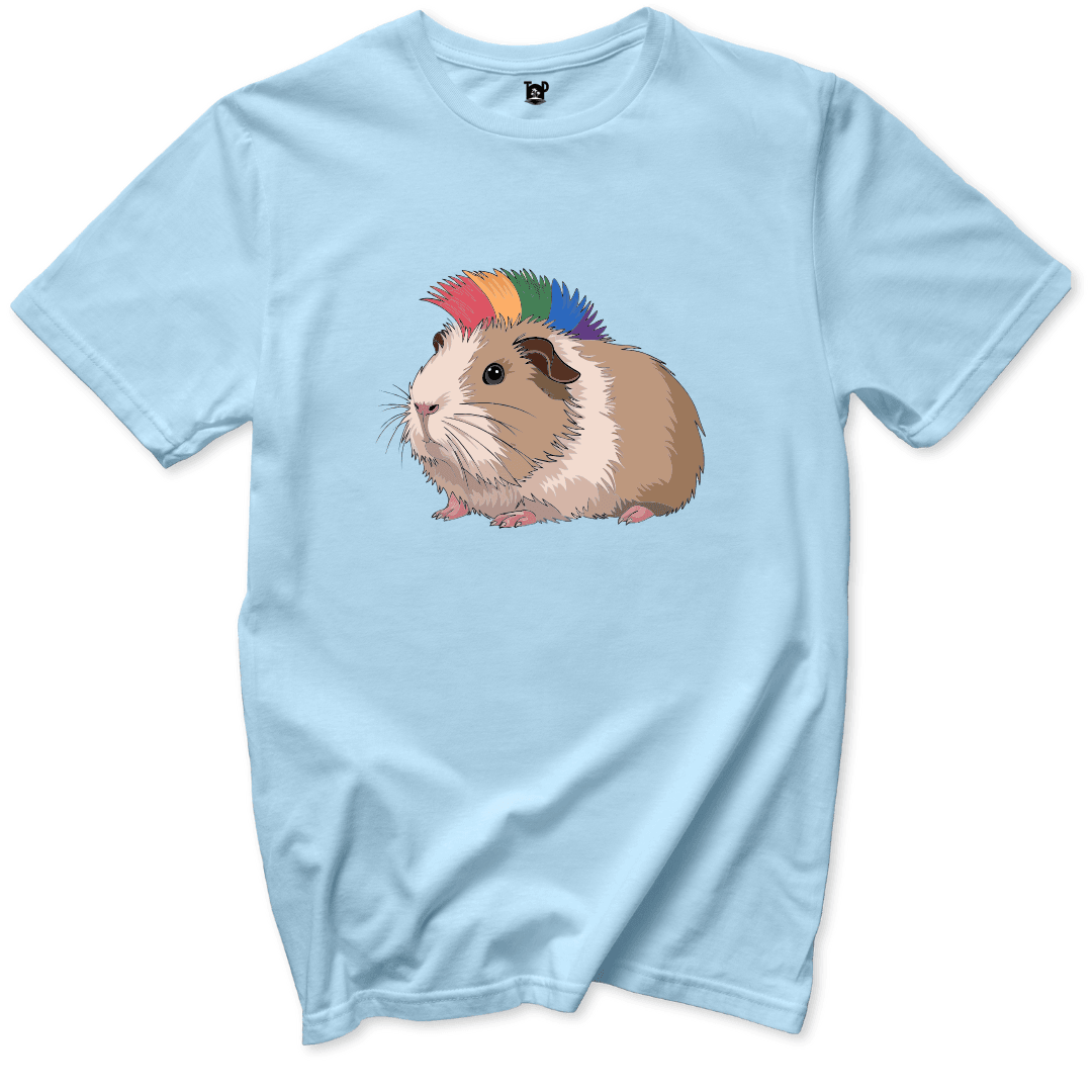 Punk Guinea Pig T-Shirt - Throwback Paradise #