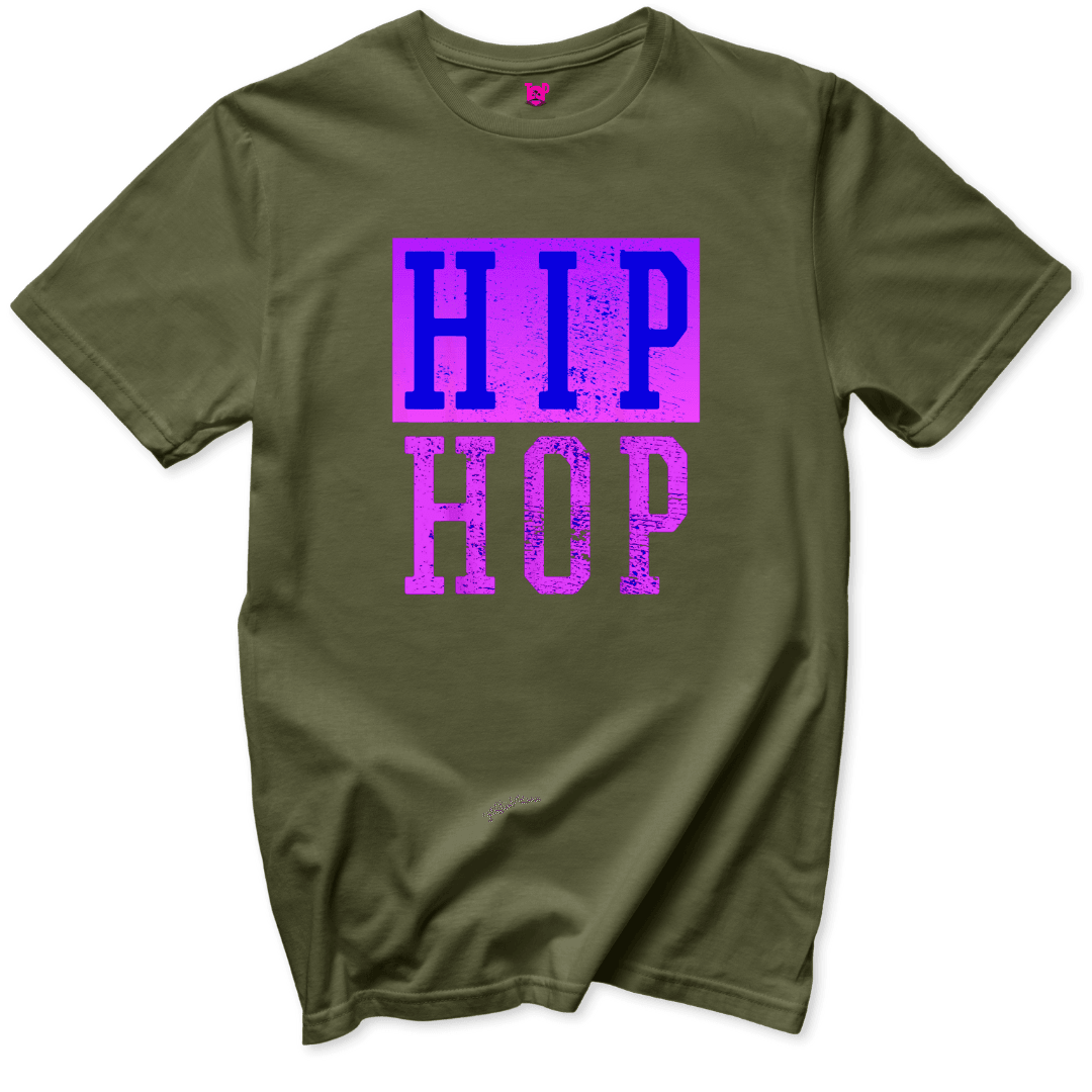 Hip Hop Block T-Shirt - Throwback Paradise #