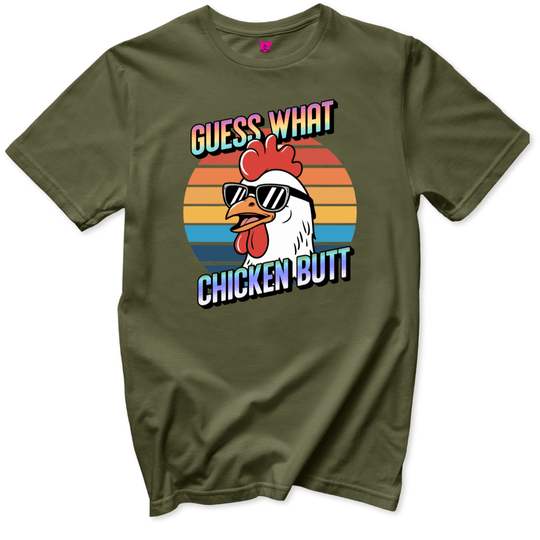 Chicken Butt T-Shirt - Throwback Paradise #