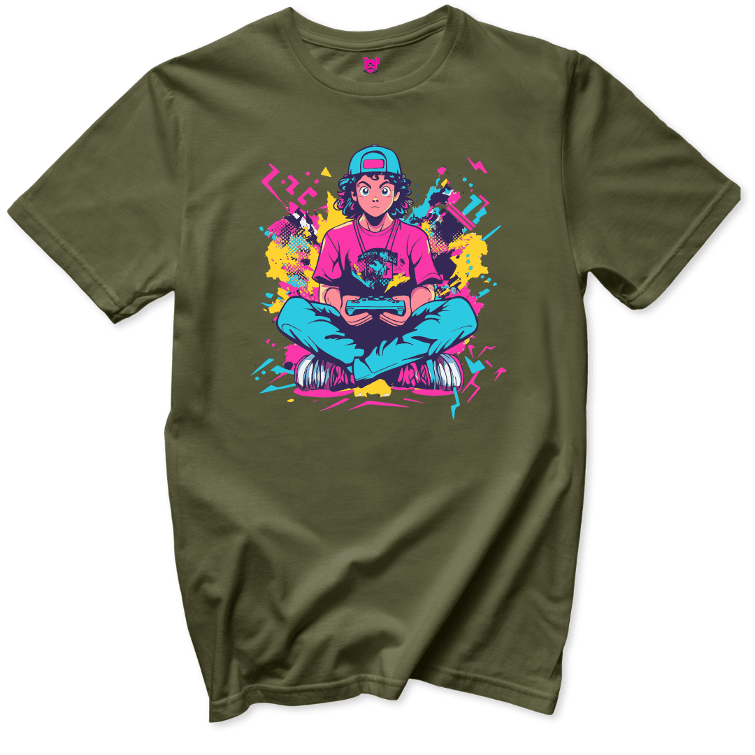 Gamer Kid T-Shirt - Throwback Paradise #