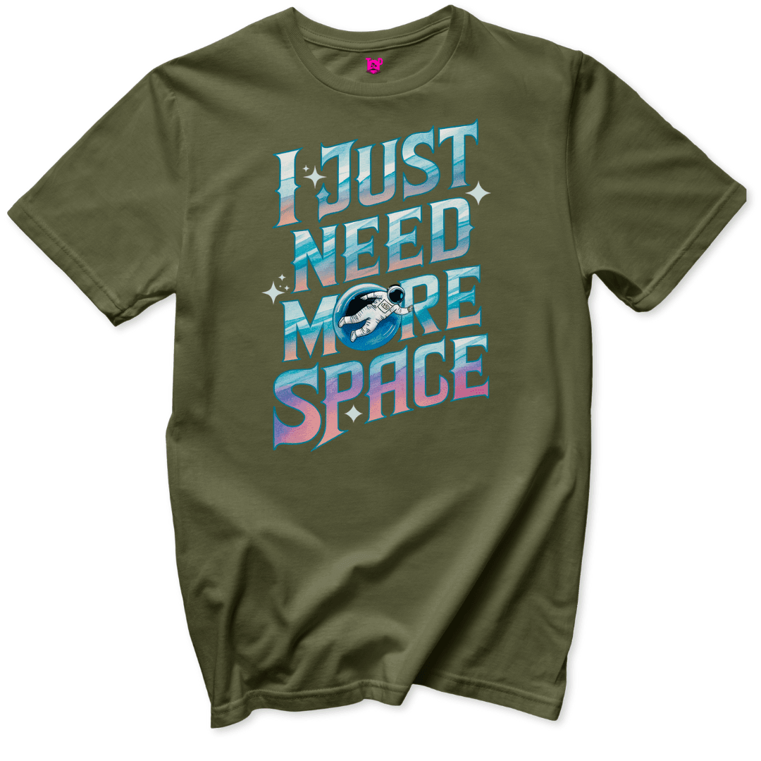 More Space T-Shirt - Throwback Paradise #