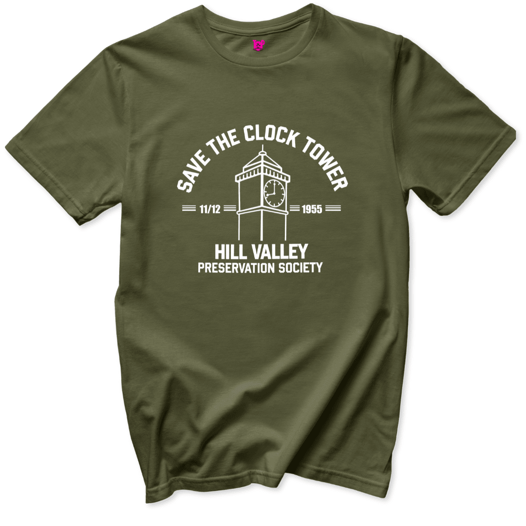 Save the Clock Tower T-Shirt - Throwback Paradise #