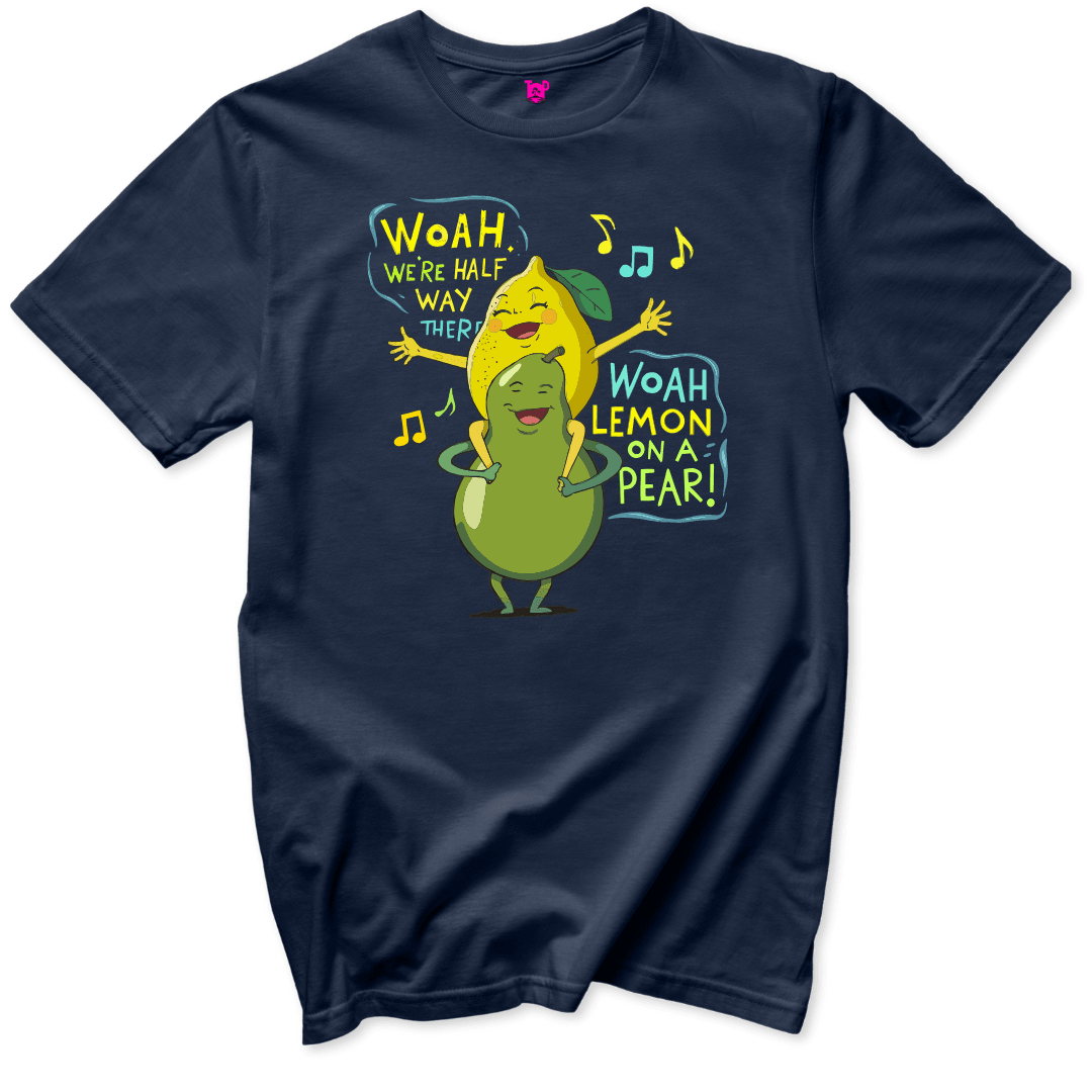 Lemon on a Pear T-Shirt - Throwback Paradise #