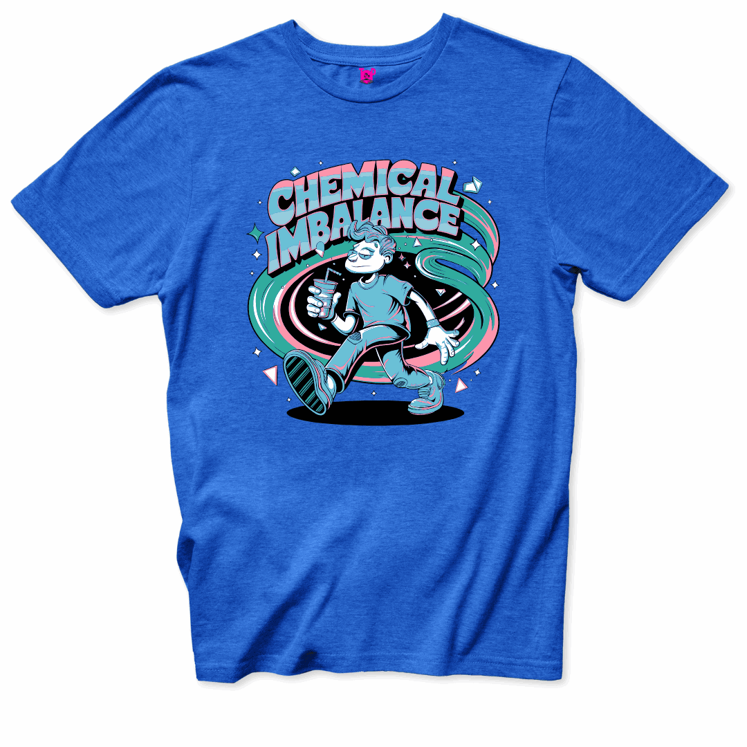 Printify T-Shirts Royal / S Chemical Imbalance T-Shirt