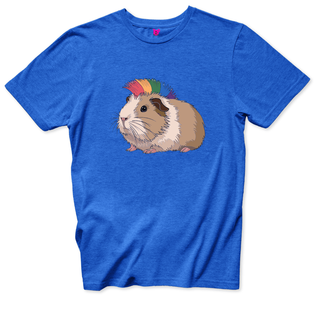 Punk Guinea Pig T-Shirt - Throwback Paradise #