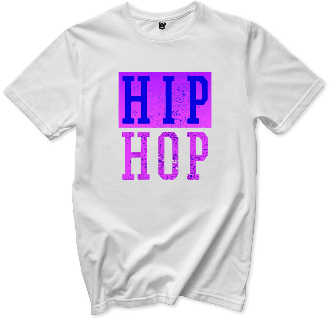 Hip Hop Block T-Shirt - Throwback Paradise #