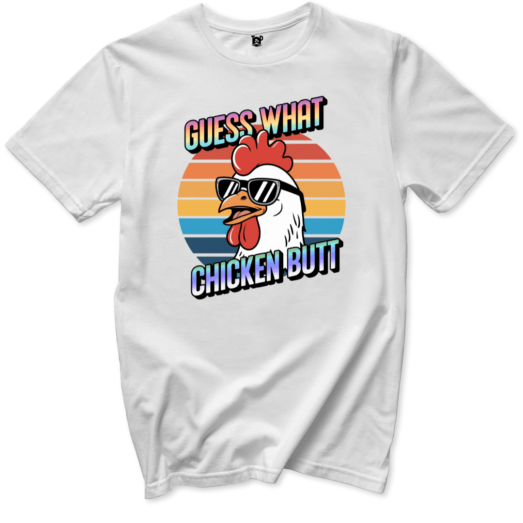 Chicken Butt T-Shirt - Throwback Paradise #