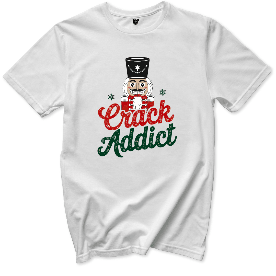 Crack Addict T-Shirt - Throwback Paradise #