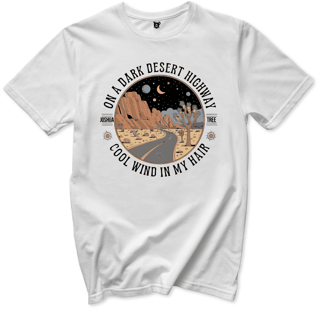 Desert Joshua Tree T-Shirt - Throwback Paradise #