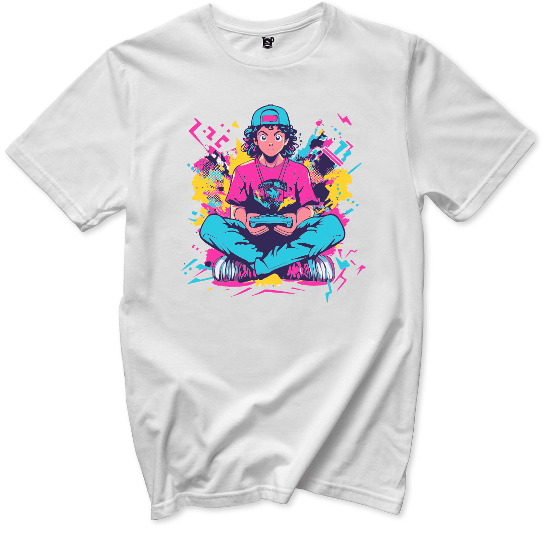 Gamer Kid T-Shirt - Throwback Paradise #